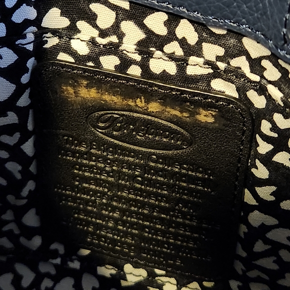 Brighton navy floral FASHION GARDEN SMALL SHOULDER BAG crossbody purse MINI - Picture 3 of 6